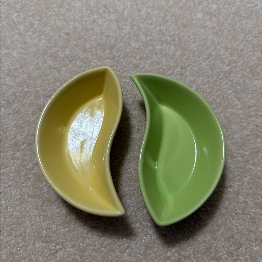 Retro French Ceramic Serving Dishes